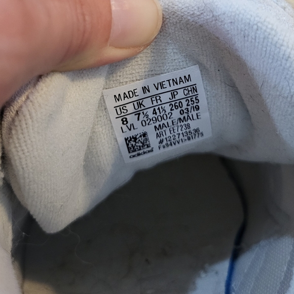 Adidas Cream Yung 96 Chasm Sneakers - Picture 7 of 10